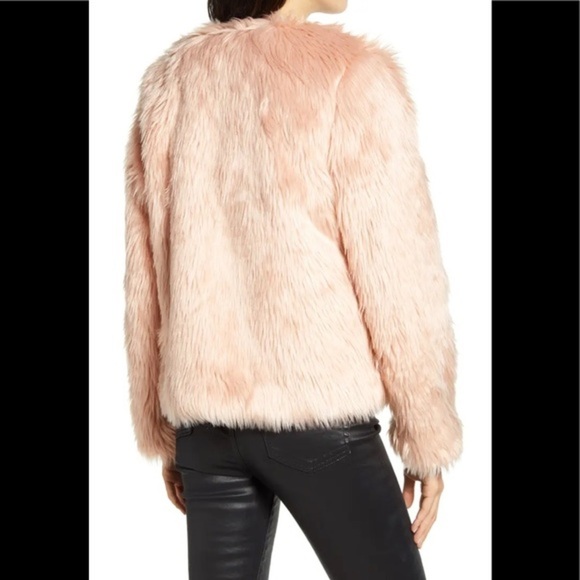 CHELSEA 28 Pink Faux Fur Jacket NWT - Picture 2 of 8